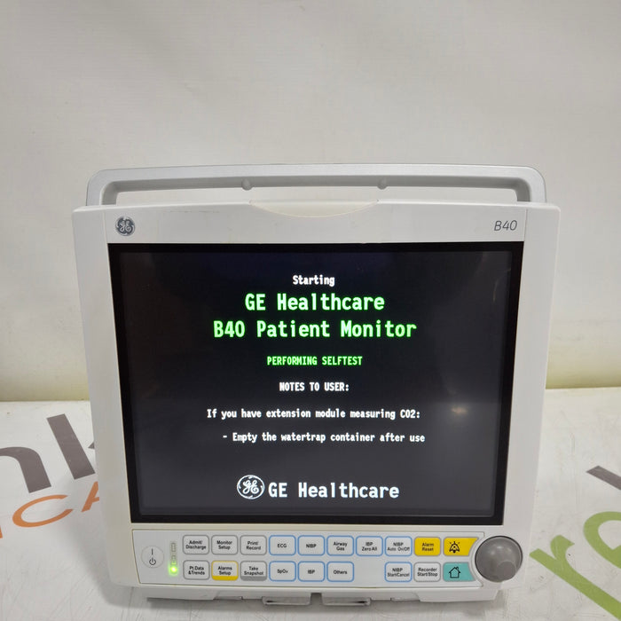 GE Healthcare B40 Patient Monitor