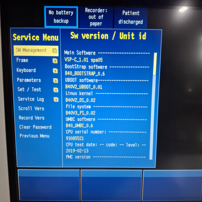 GE Healthcare B40 Patient Monitor