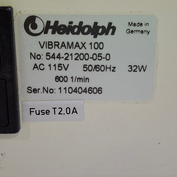 Roche Diagnostics Heidolph VibraMax 100 Vibrating Platform Shaker
