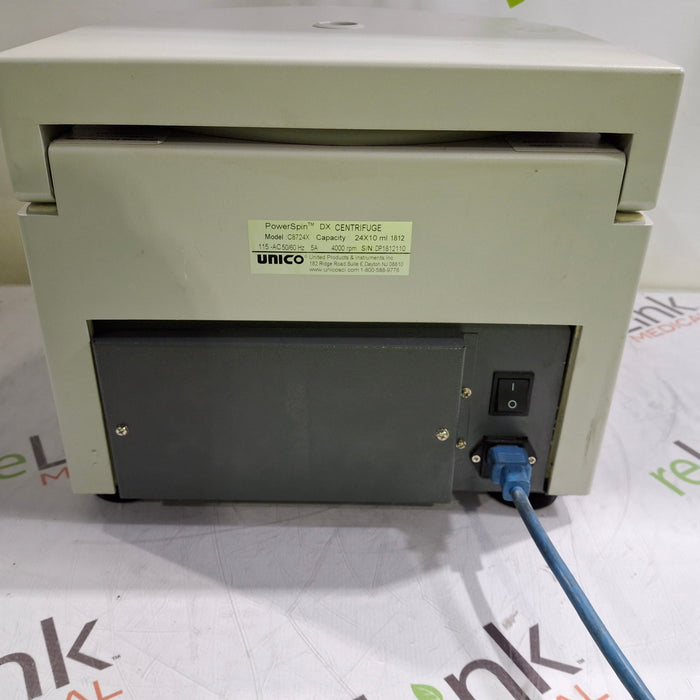 Unico PowerSpin DX C8724X Centrifuge