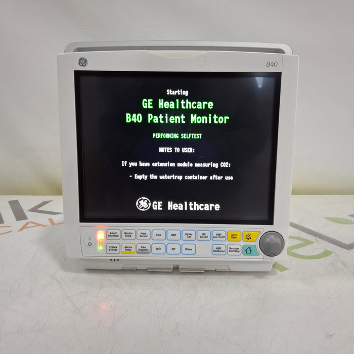 GE Healthcare B40 Patient Monitor