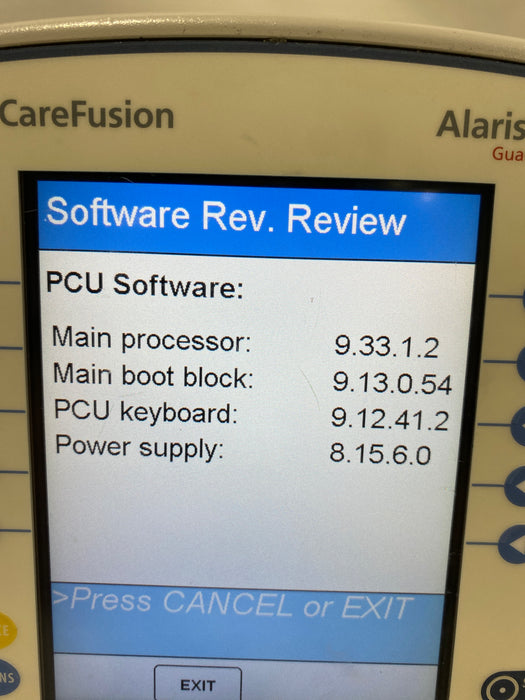 CareFusion Alaris 8015 Large Screen POC Infusion Pump