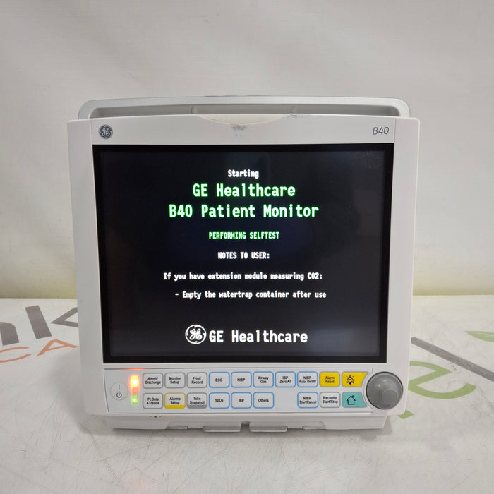 GE Healthcare B40 Patient Monitor