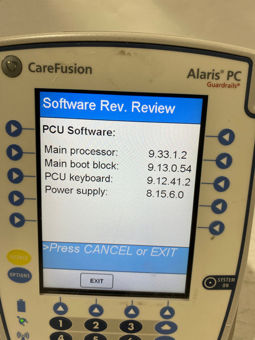 CareFusion Alaris 8015 Large Screen POC Infusion Pump