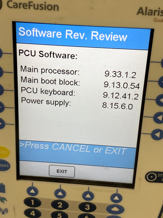 CareFusion Alaris 8015 Large Screen POC Infusion Pump