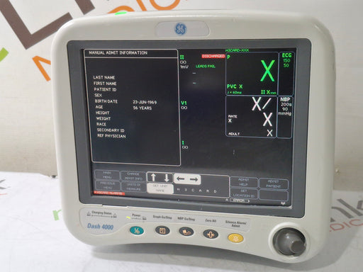 GE Healthcare GE Healthcare Dash 4000 - Masimo SpO2 Patient Monitor Patient Monitors reLink Online