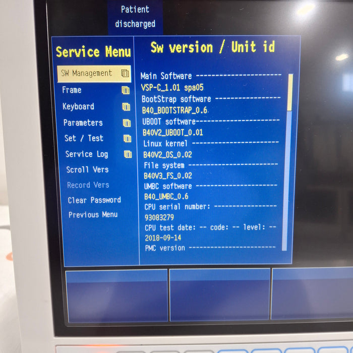 GE Healthcare B40 Patient Monitor