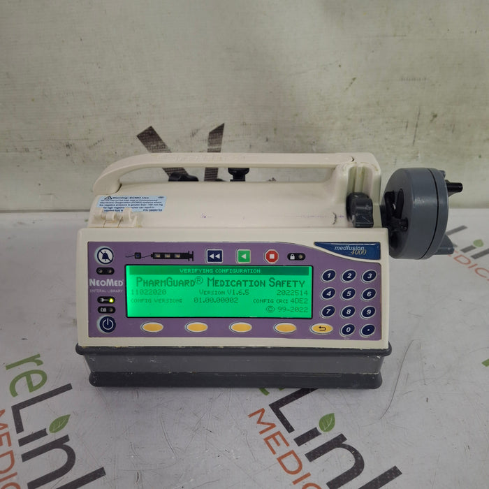 Smiths Medical Medfusion 4000 Syringe Infusion Pump