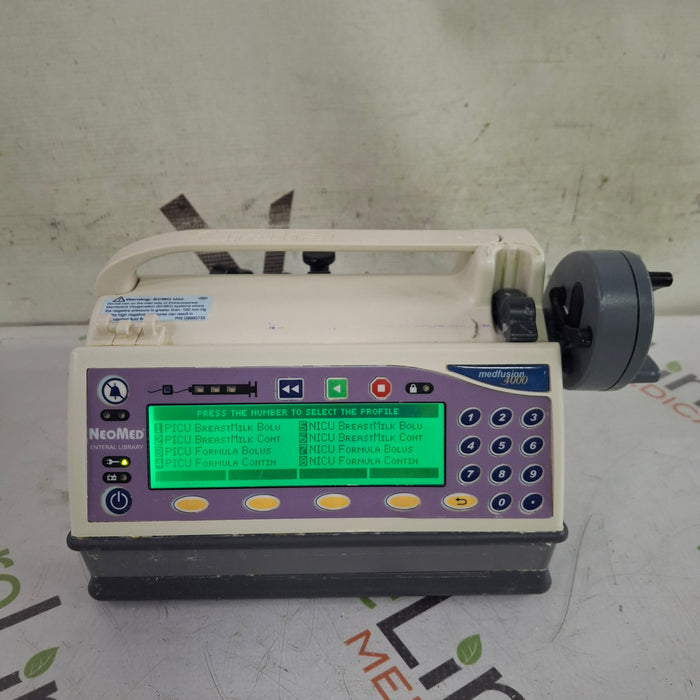 Smiths Medical Medfusion 4000 Syringe Infusion Pump