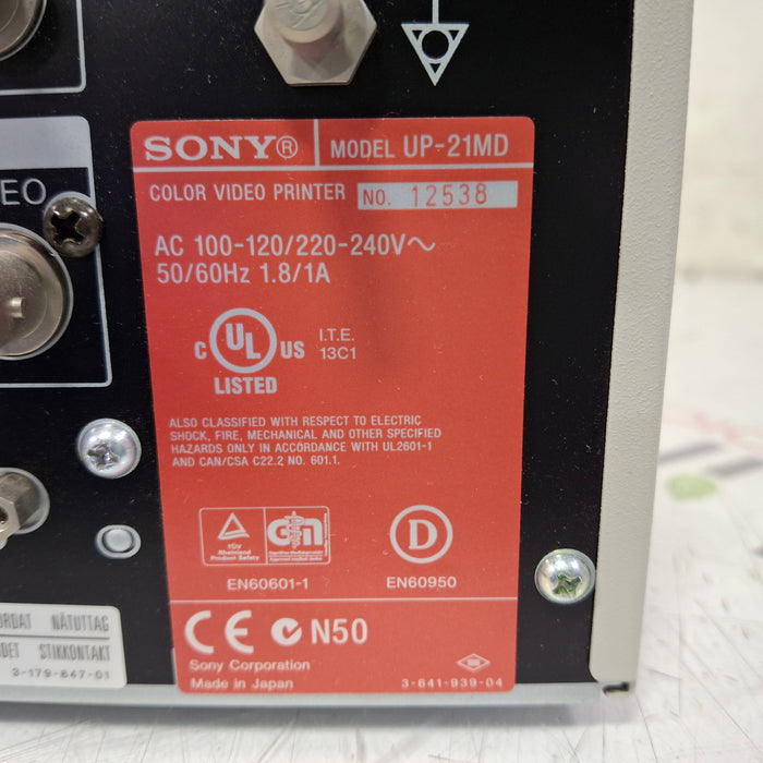 Sony UP-21MD Video Graphic Printer