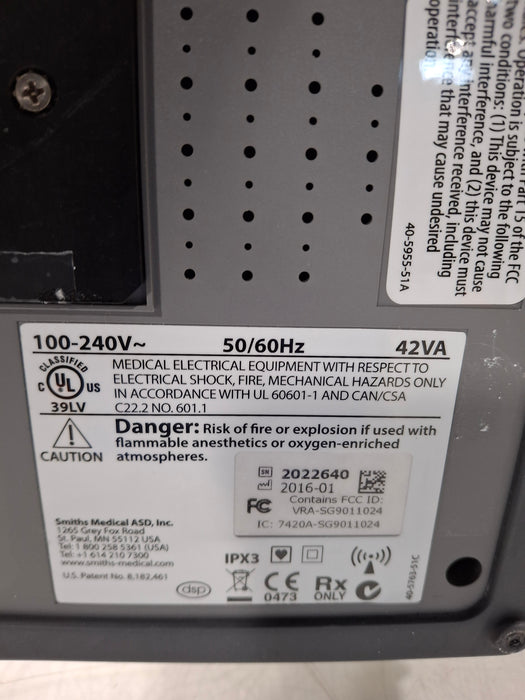 Smiths Medical Medfusion 4000 Syringe Infusion Pump