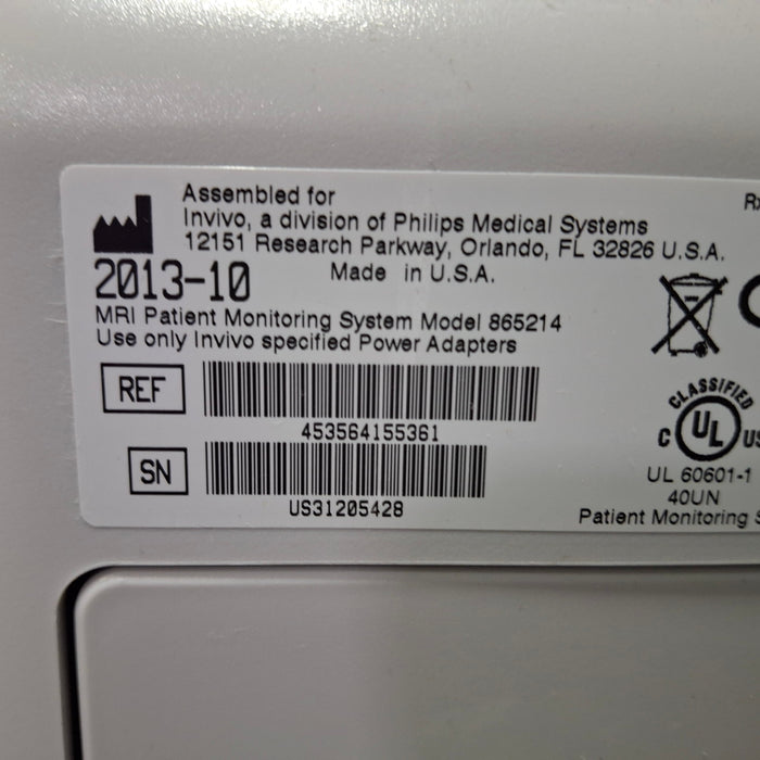 Invivo MDE Expression MRI Patient Monitoring System