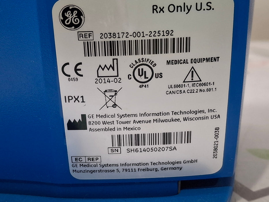 GE Healthcare Dinamap V100 - NIBP, SpO2 Vital Signs Monitor