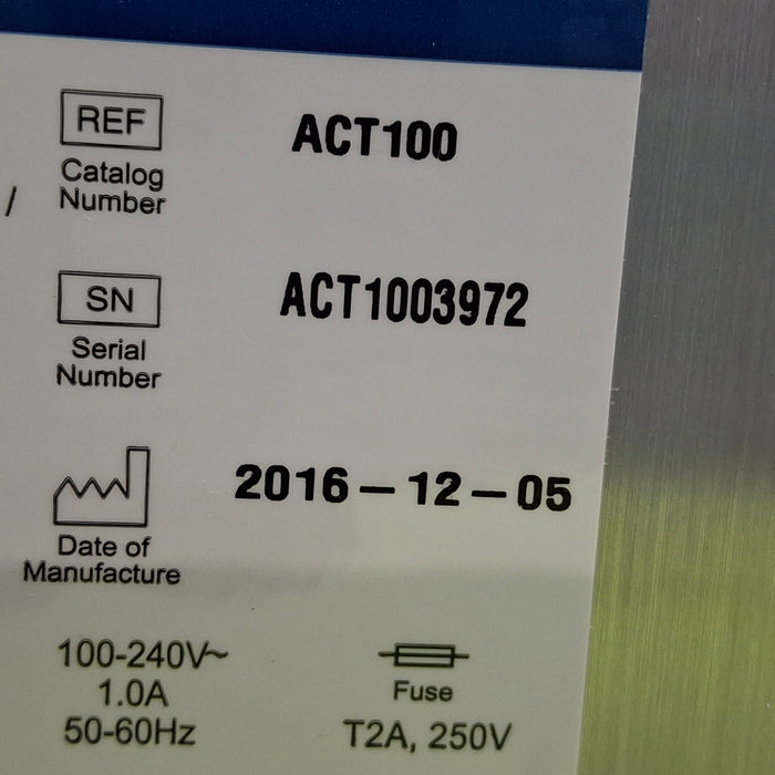 Medtronic ACT Plus Automated Coagulation Timer