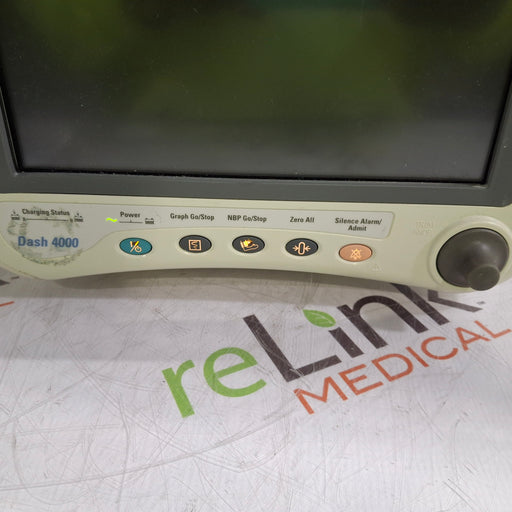 GE Healthcare GE Healthcare Dash 4000 - Masimo SpO2 Patient Monitor Patient Monitors reLink Online