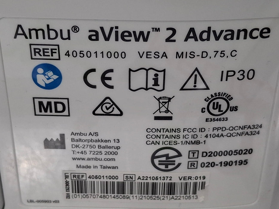 Ambu aView 2 Advance Monitor