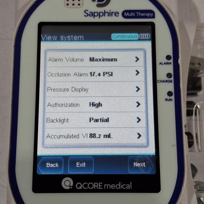 QCore Medical Sapphire Multi-Therapy Infusion Pump