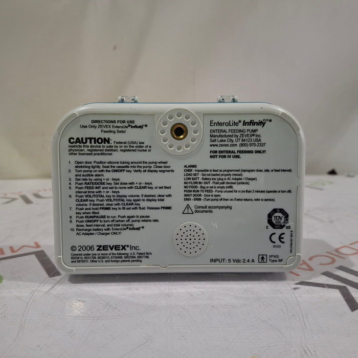 Moog Medical Enteralite Infinity Enteral Feeding Pump