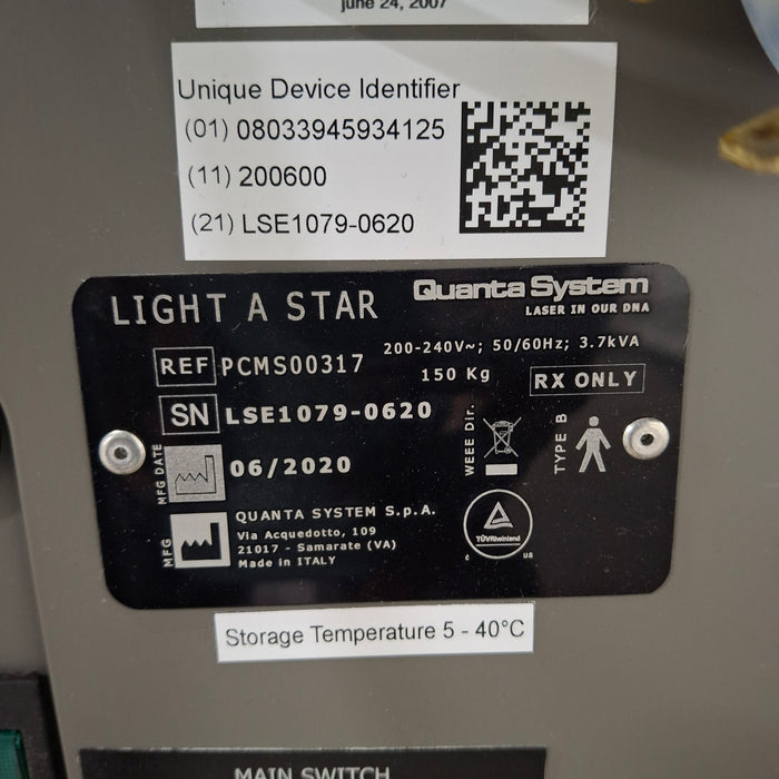 Quanta System Light A Star Laser System