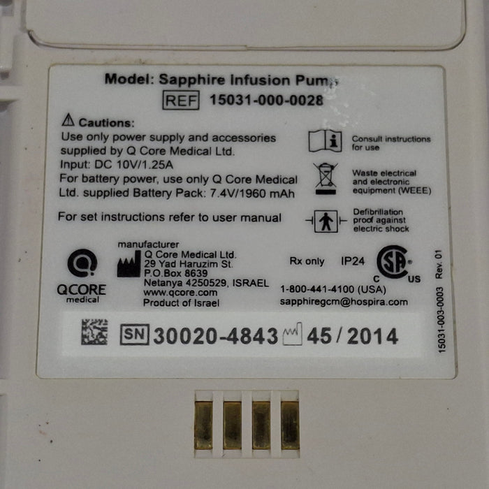 QCore Medical Sapphire Multi-Therapy Infusion Pump