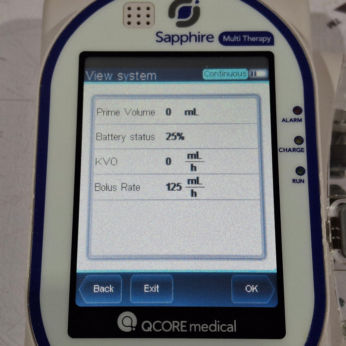 QCore Medical Sapphire Multi-Therapy Infusion Pump