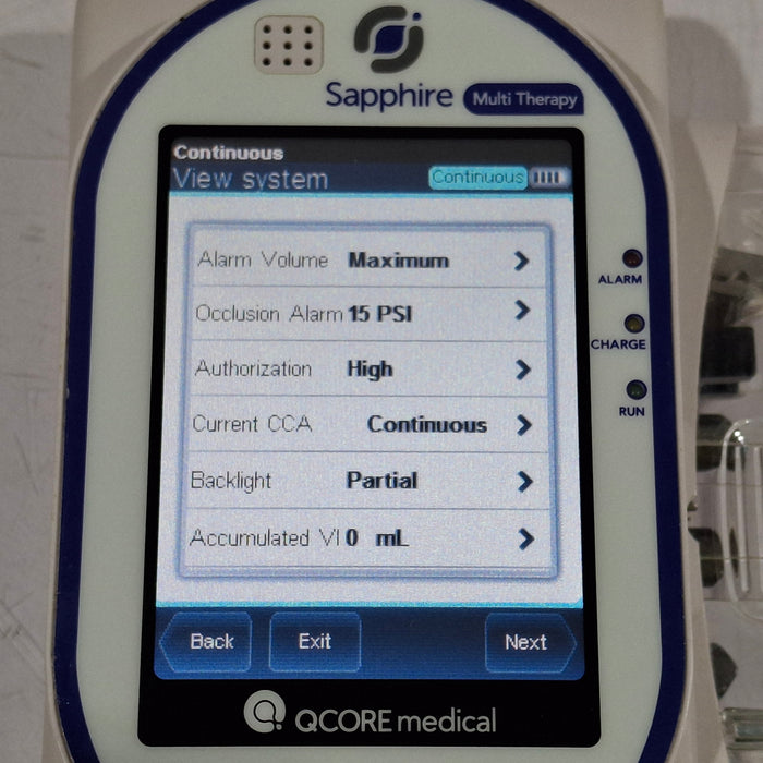 QCore Medical Sapphire Multi-Therapy Infusion Pump