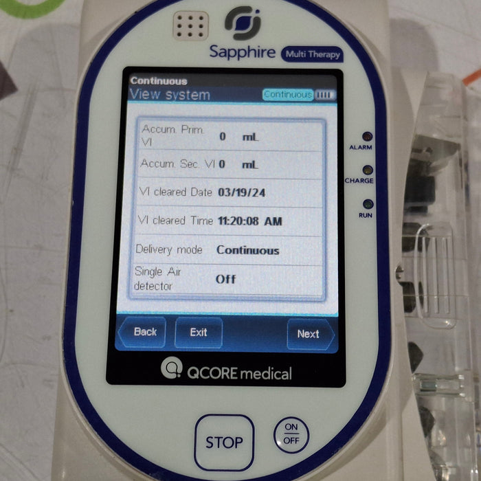 QCore Medical Sapphire Multi-Therapy Infusion Pump