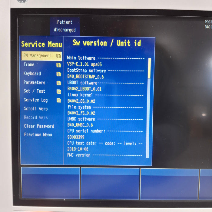 GE Healthcare B40 Patient Monitor