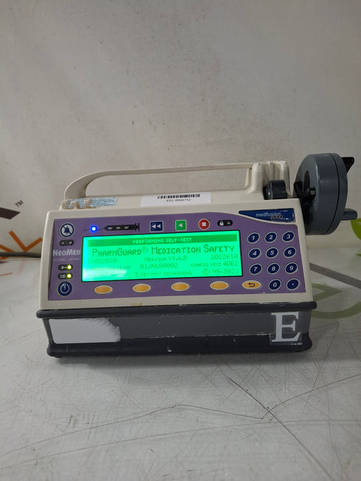 Smiths Medical Medfusion 4000 Syringe Infusion Pump