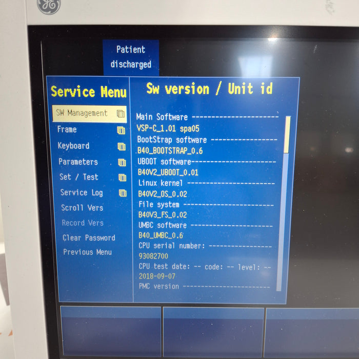 GE Healthcare B40 Patient Monitor
