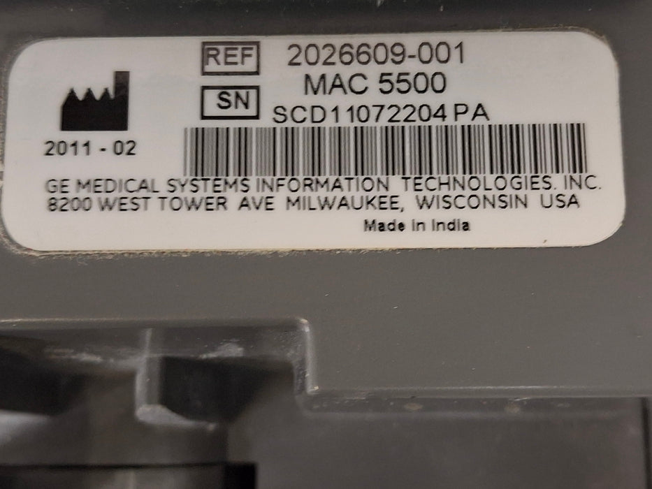 GE Healthcare MAC 5500 ECG with CAM Module