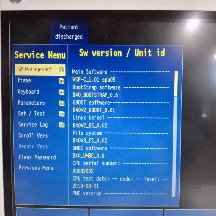 GE Healthcare B40 Patient Monitor