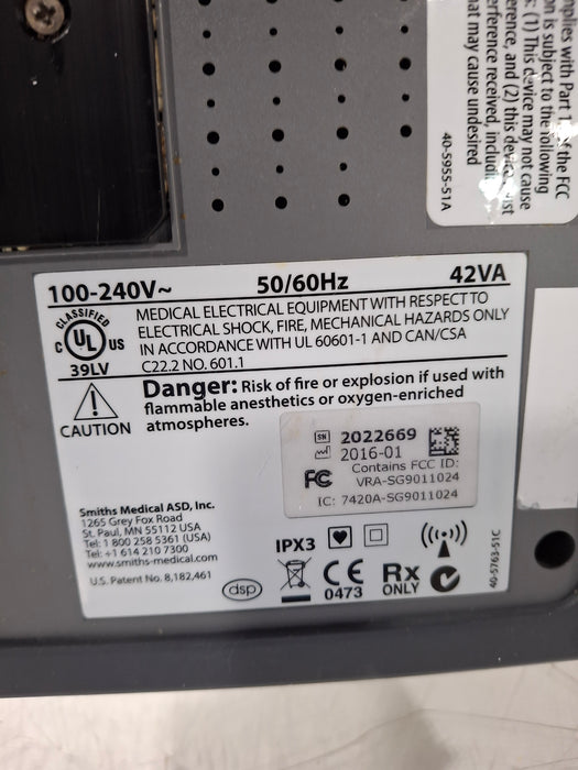 Smiths Medical Medfusion 4000 Syringe Infusion Pump