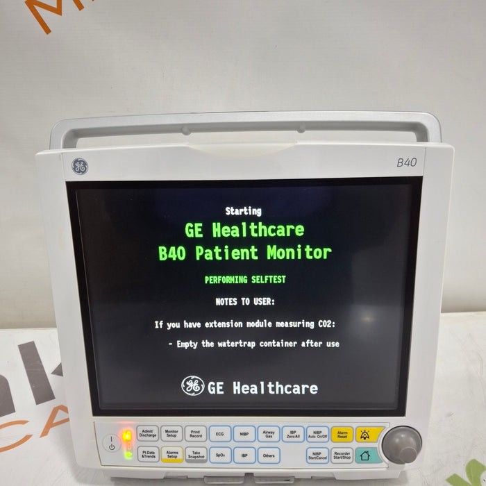 GE Healthcare B40 Patient Monitor