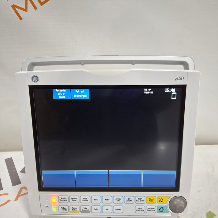 GE Healthcare B40 Patient Monitor