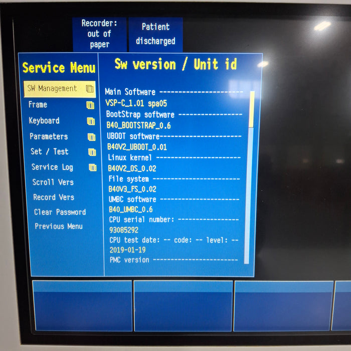 GE Healthcare B40 Patient Monitor