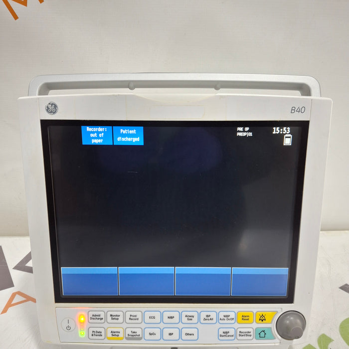 GE Healthcare B40 Patient Monitor