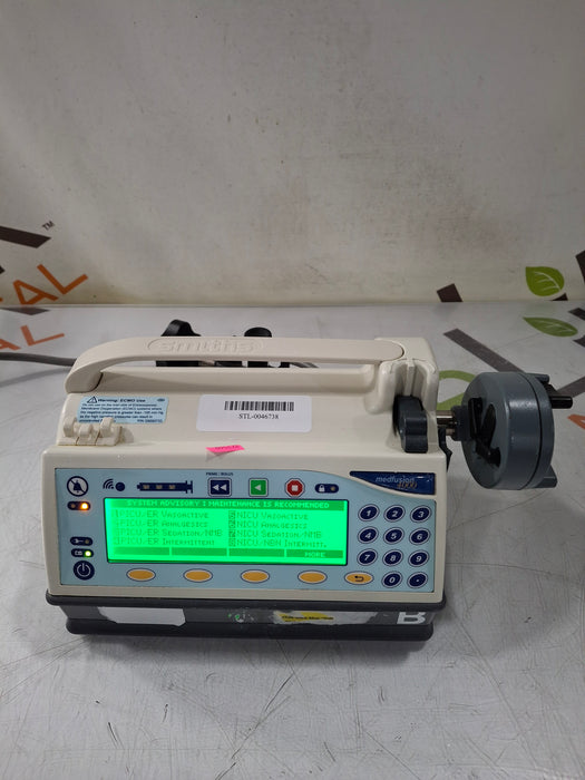 Smiths Medical Medfusion 4000 Syringe Infusion Pump