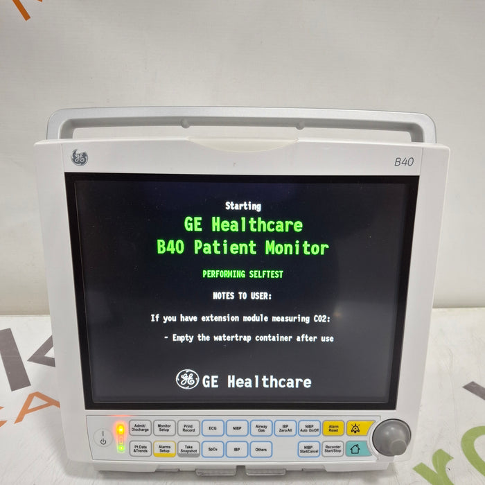 GE Healthcare B40 Patient Monitor