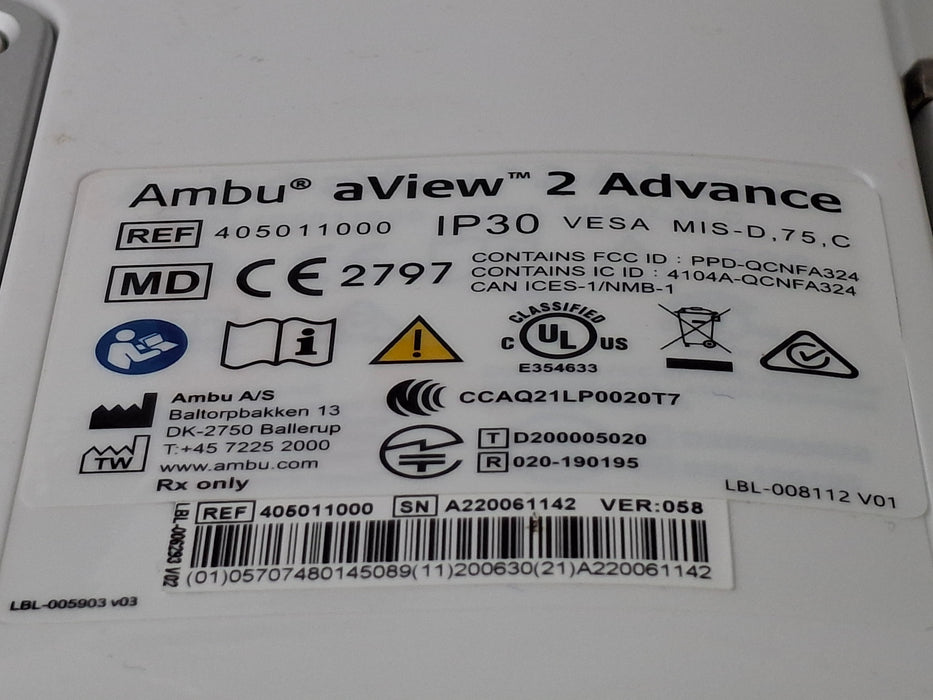 Ambu aView 2 Advance Monitor