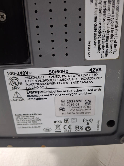 Smiths Medical Medfusion 4000 Syringe Infusion Pump