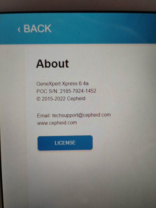 Cepheid GeneXpert System IV GX-IV R2 Molecular Diagnostic Clinical