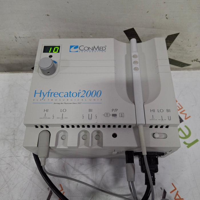 ConMed Hyfrecator 2000 Electrosurgical Unit