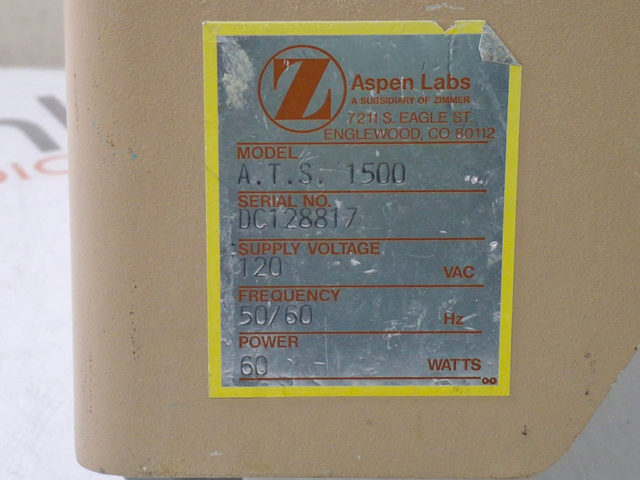 Zimmer ATS 1500 Tourniquet System