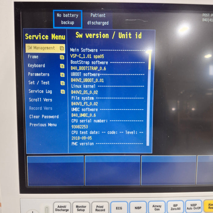 GE Healthcare B40 Patient Monitor
