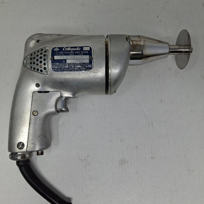 Zimmer Orthopedic Equipment Co 399 Electric Cast Cutter