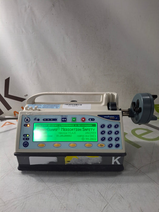 Smiths Medical Medfusion 4000 Syringe Infusion Pump