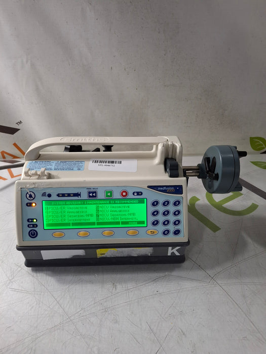 Smiths Medical Medfusion 4000 Syringe Infusion Pump