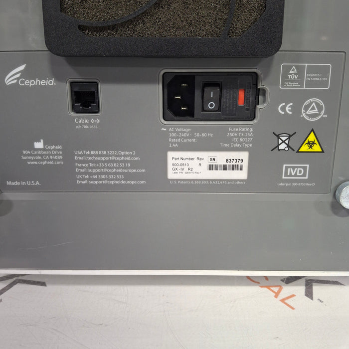 Cepheid GeneXpert System IV GX-IV R2 Molecular Diagnostic Clinical