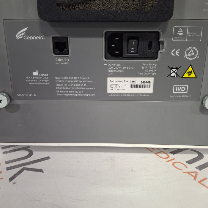 Cepheid GeneXpert System IV GX-IV R2 Molecular Diagnostic Clinical